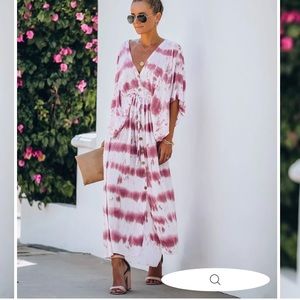 Vici kimono maxi dress